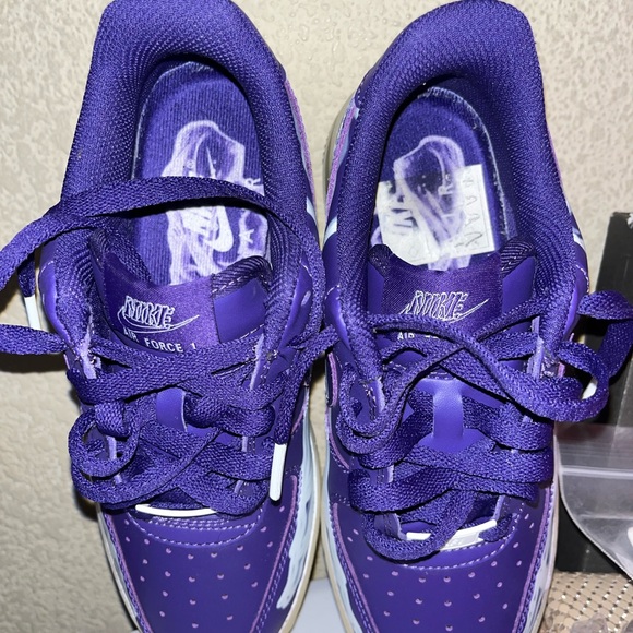 🔴Sold AIR FORCE 1 LOW 'PURPLE SKELETON' - Picture 9 of 11